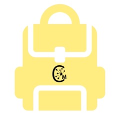 Vector image of a yellow backpack for dementia training available with Connections Matter.